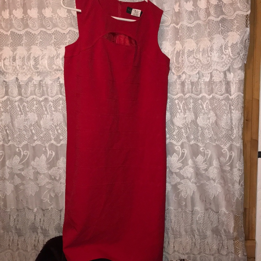 Red dress
